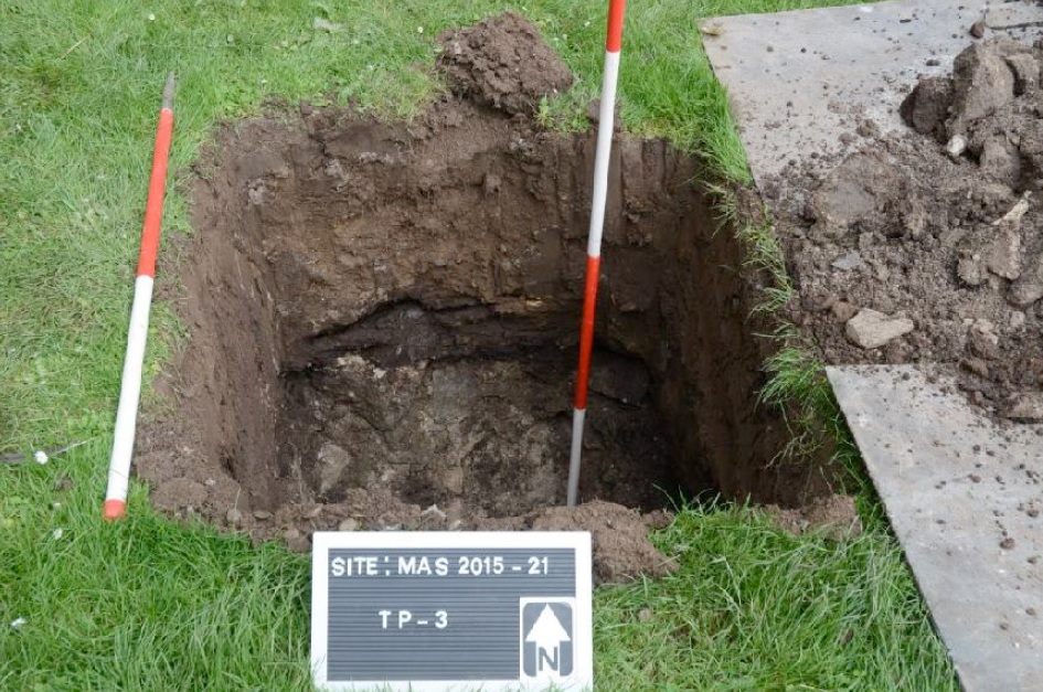 Mansion House Dig Test Pit 3