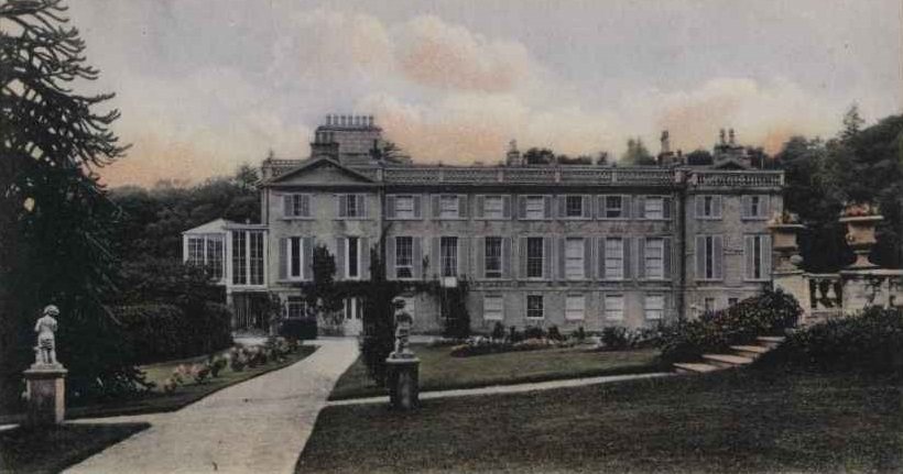 Pitfour House from East Gardens