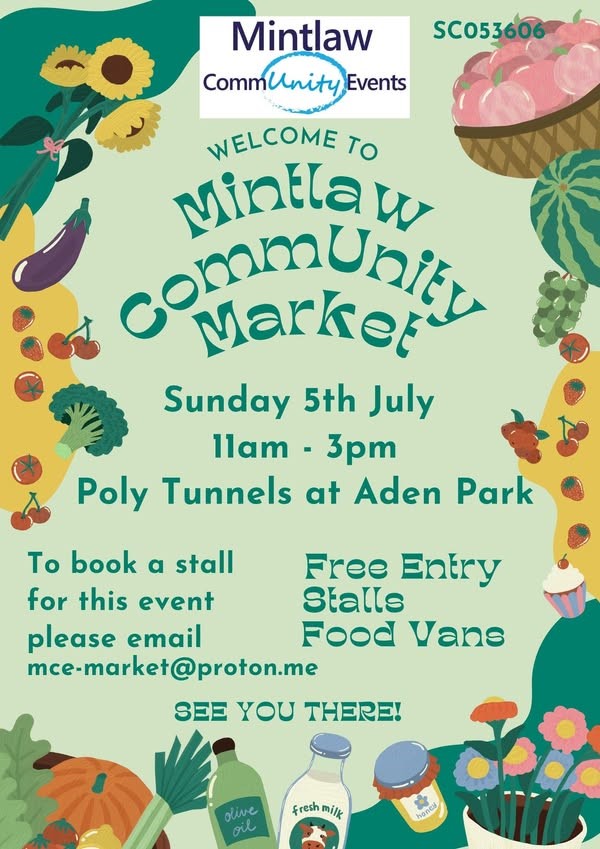Mintlaw CommUnity Market Poster