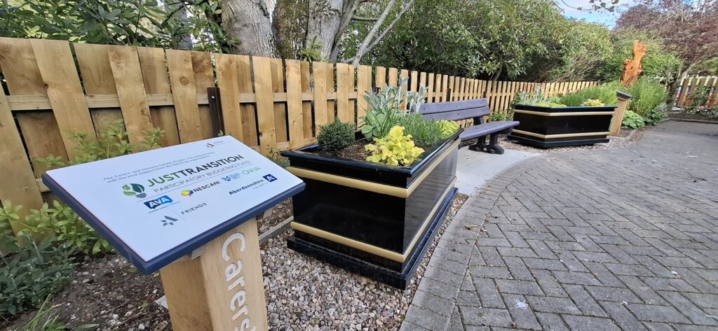 Aden Country Park Sensory and Carers Garden Project